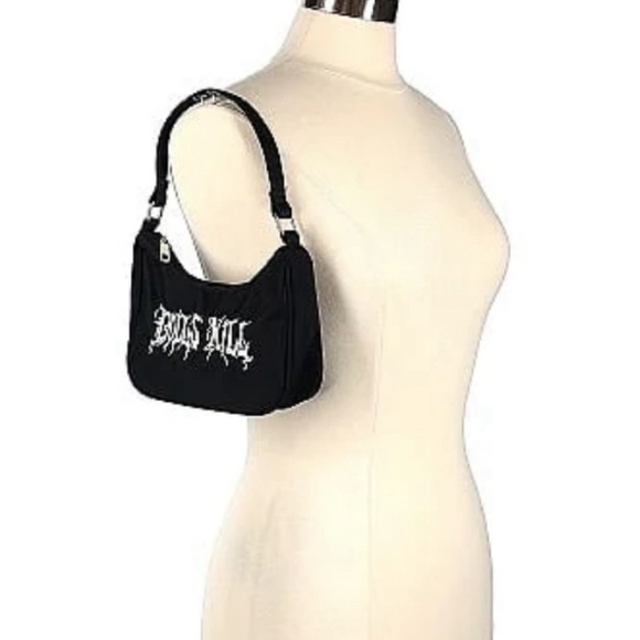 Dolls Kill Embroidered Mini Shoulder Bag (NWT) - Picture 2 of 3